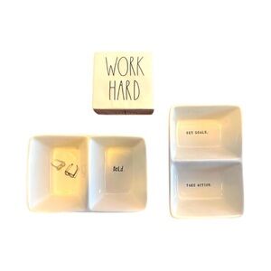 3 Rae Dunn pieces